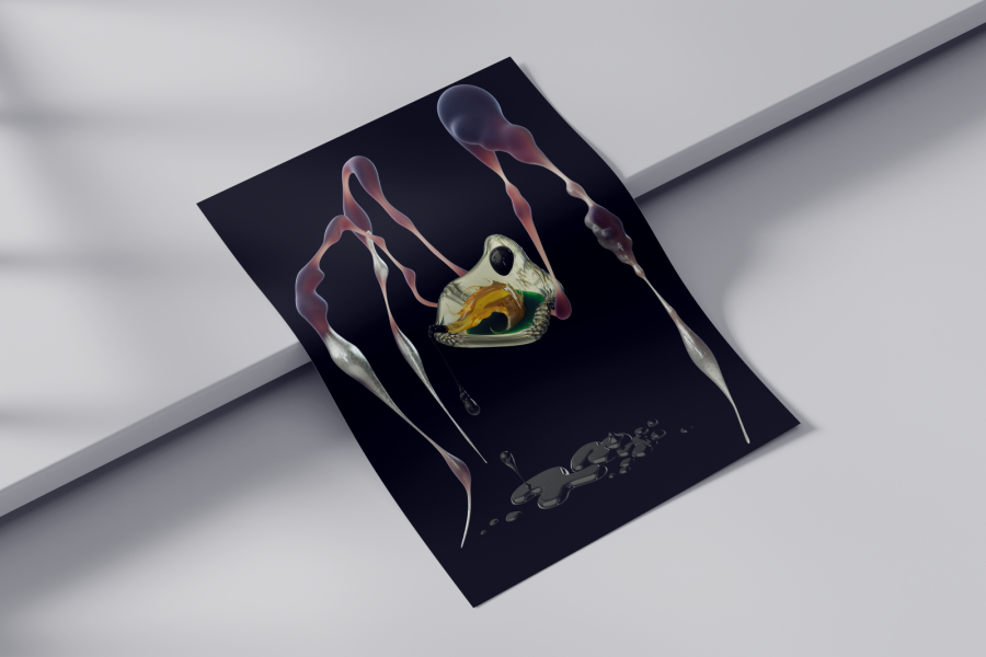 Kristýna Sedlárová, Echoes of Shame Pumping Through the Veins, vyvolávací cena 1600,-